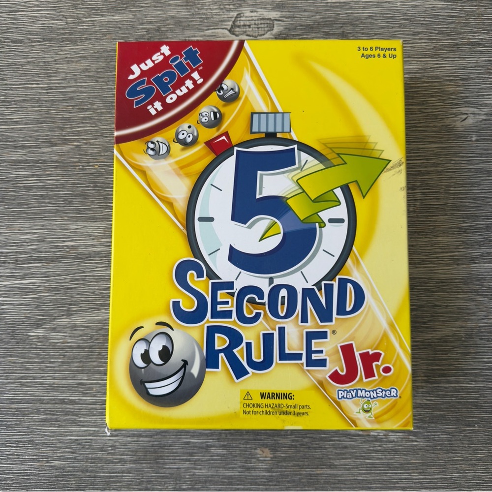 5 Second Rule Jr. Game - New! Unopened!